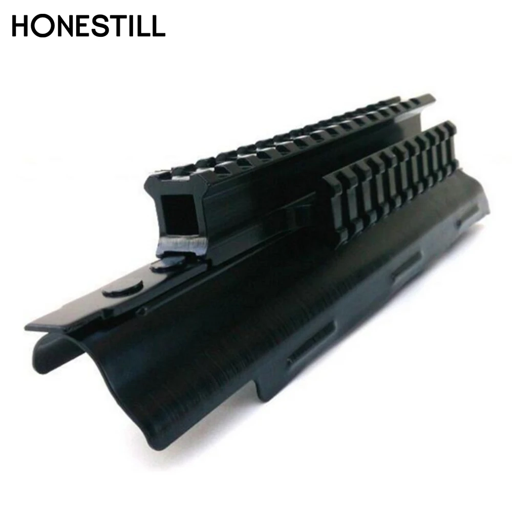 Tactical AK Receiver Cover w/ Tri-Rail Mounting System Ak 47 & 74 Top Cover Scope Mount Weaver Rail Receiver 20mm Picatinny