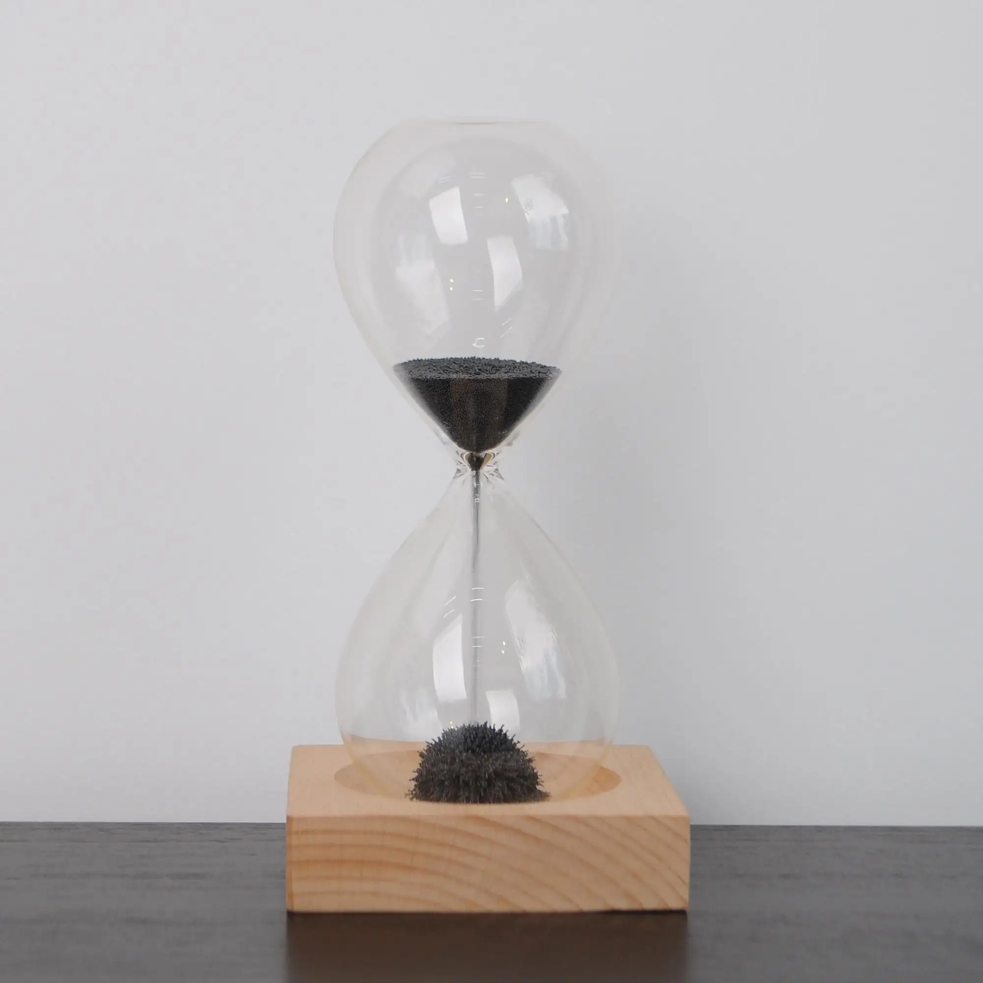 
Hand Made 30SEC permanent color Glass Sand Timer Hourglass Magnetic Sand Timer Promotional Gifts 