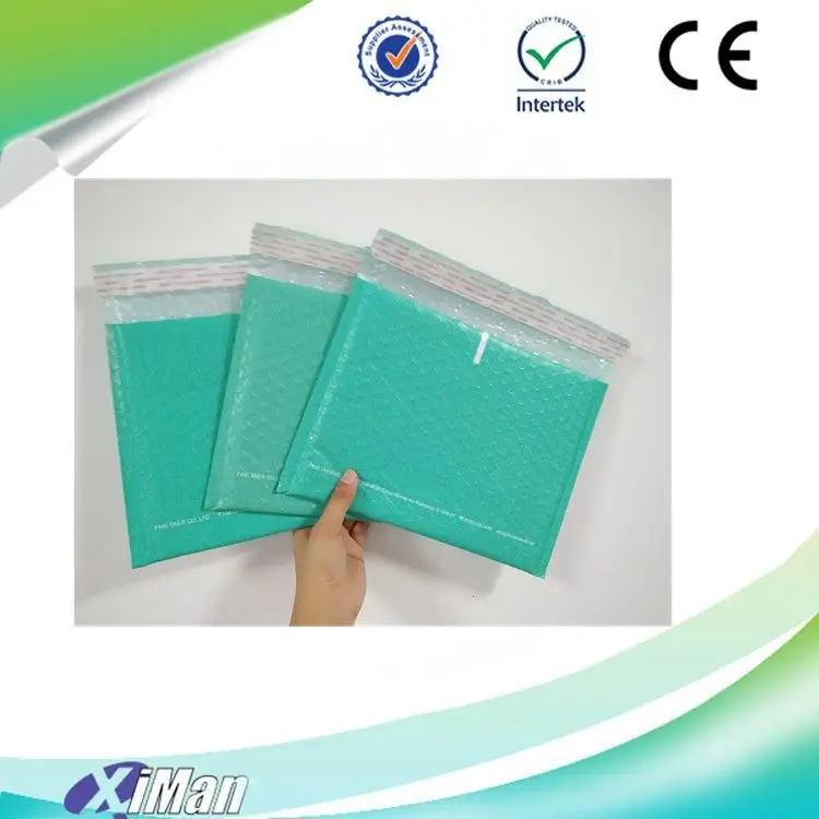 XIMAN best selling gifts Custom Design Bubble Mailers blue bubble wrap envelope