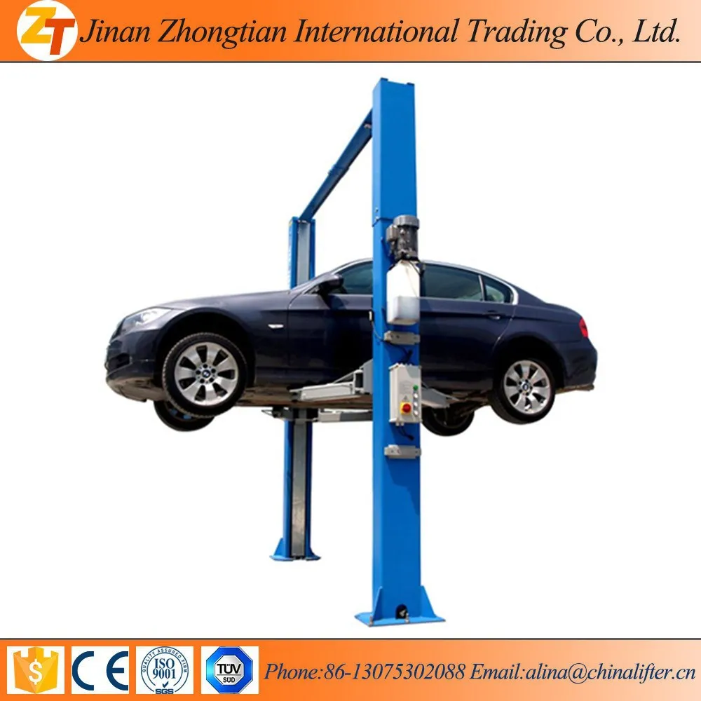 Handle automobile hydraulic tire service lift with high quality/2 post car lift