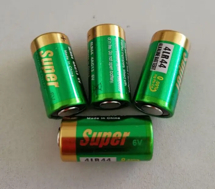 6V Environmentally Golden Power 4lr44 4ag13 4sr44 Alkaline Battery