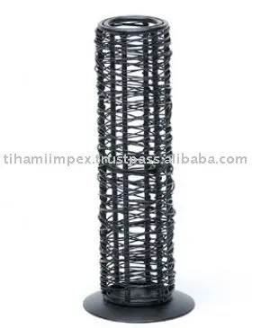 Metal Aluminium Flower Vase for Home Decor Glossy Finishing Stainless Steel Metal Craft Living Room Decoration