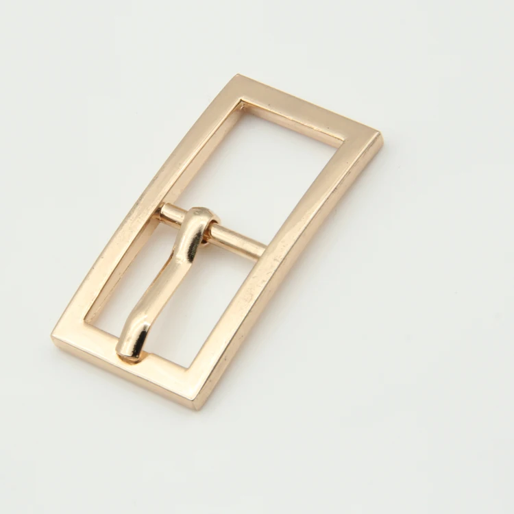 High Grade Alloy Rectangle Adjustable Metal Pin Buckle For Women Handbags