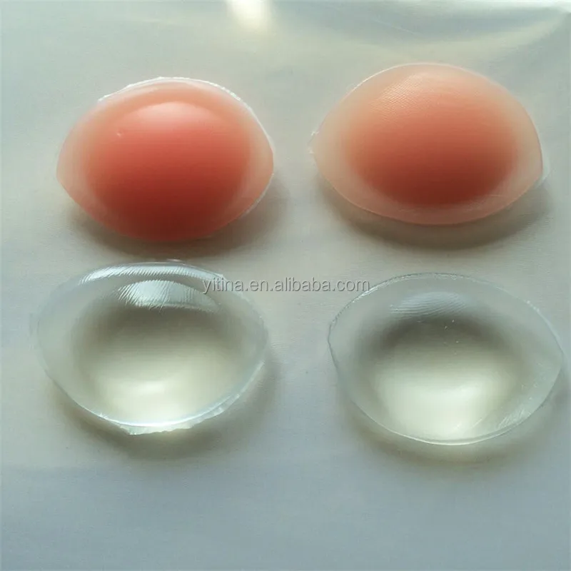 Big Abaloned-shaped Silicone bra insert BI182 corset push up bra Pads Breast uplift Enhancer Push Up Padded Bra