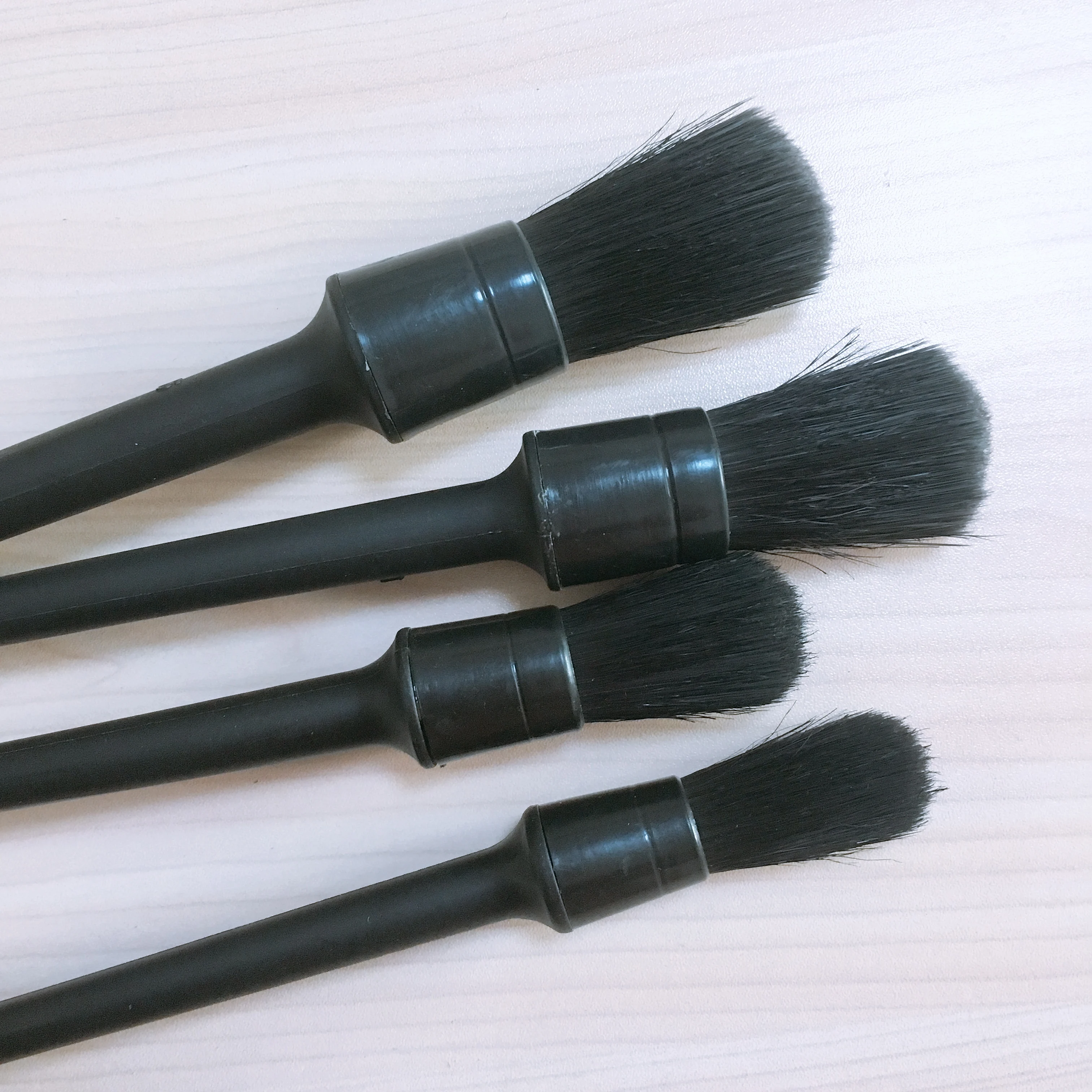 Amazon 2018 новый натуральный мягкий кабан щетины полная чистка автомобиля щетка для автомобиля и мотоцикла Стиральная инструмент