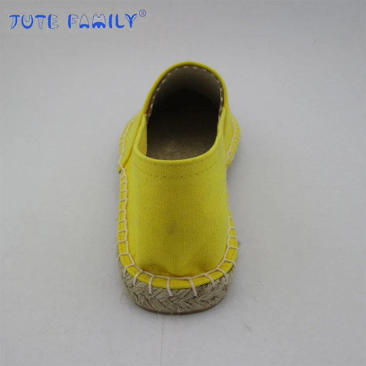 Wholesale Cheap Natural Hemp Sole Womens Flat Canvas Shoes Espadrilles