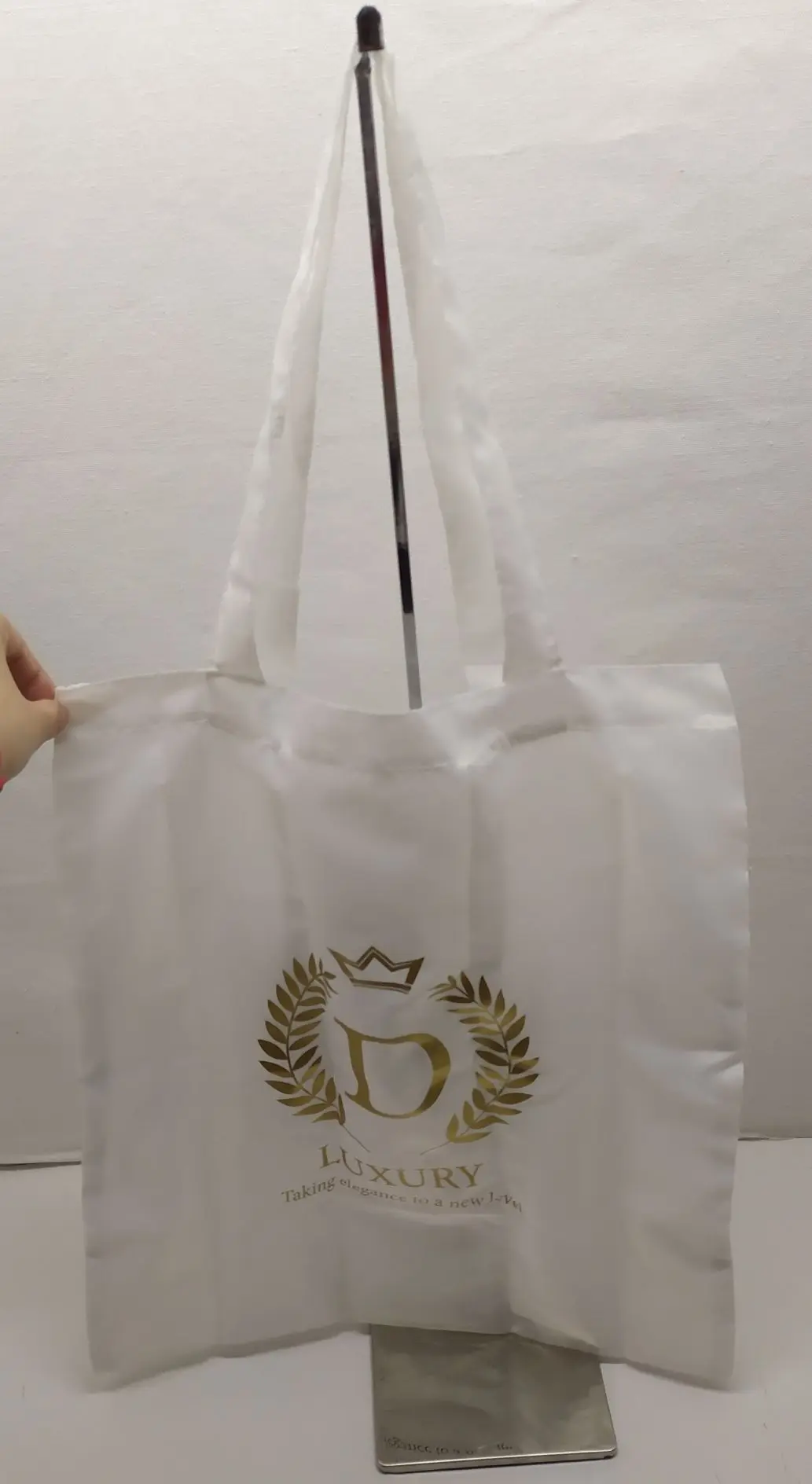 190T  Polyester Tote Folding Shopping Bag
