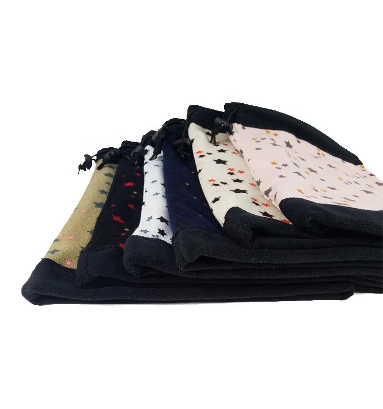 Многофункциональный флисовый зимний трубчатый шейный обогреватель с принтом логотипа на заказ