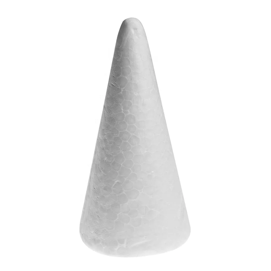 High Impact Polystyrene Resin Manufacture Packaging Styrofoam cone Expanded Polystyrene Line for Christmas DIY
