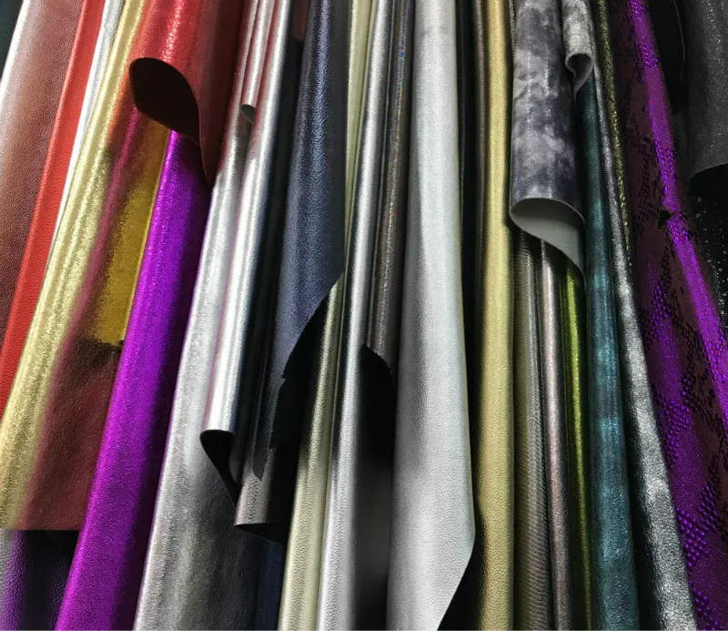 Fashion style cow matel film or pearled sprayed  for shoes upper furniture bags garment gift etc