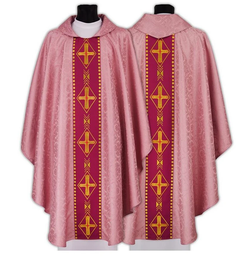 Pulpit Robe Church Apparel Embroidery Vestment Chasuble