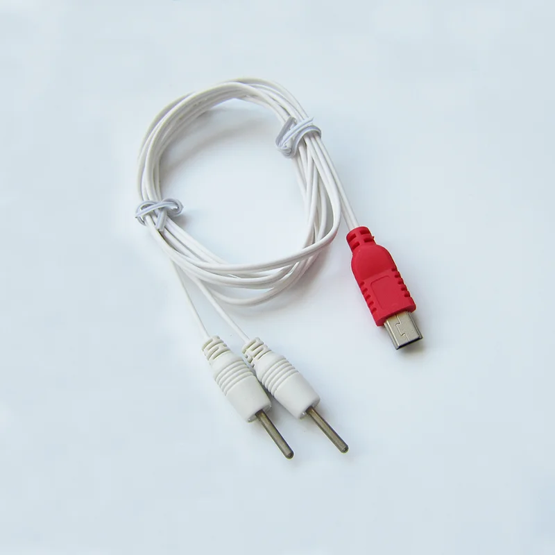 Durable 1.5M Medical Tens Electrodes ECG Leads Wire Medical Cable For Electrotherapy Equipment