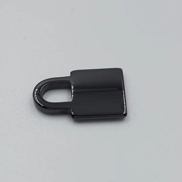 
Factory wholesale high polished ceramic lock ring fittings name brand fashion jewelry accessories ceramic 