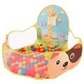 Portable Ocean Ball Pit Pool Foldable Kids Indoor Outdoor Gaming Playing Pool Balls Shooting Training Playhouse