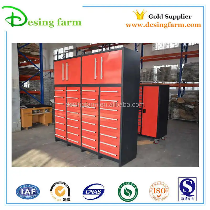 New design mechanical storage work bench with wheels