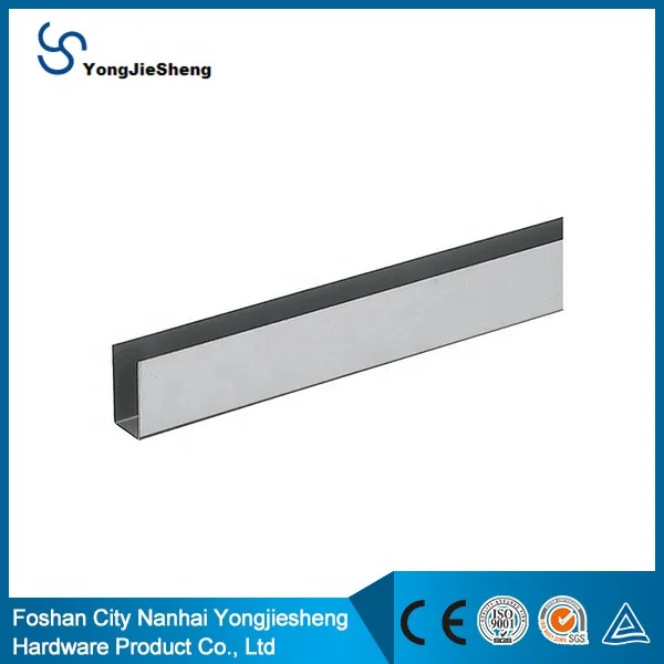U Channel Glass Balustrade/ Railing For Laminated Glass