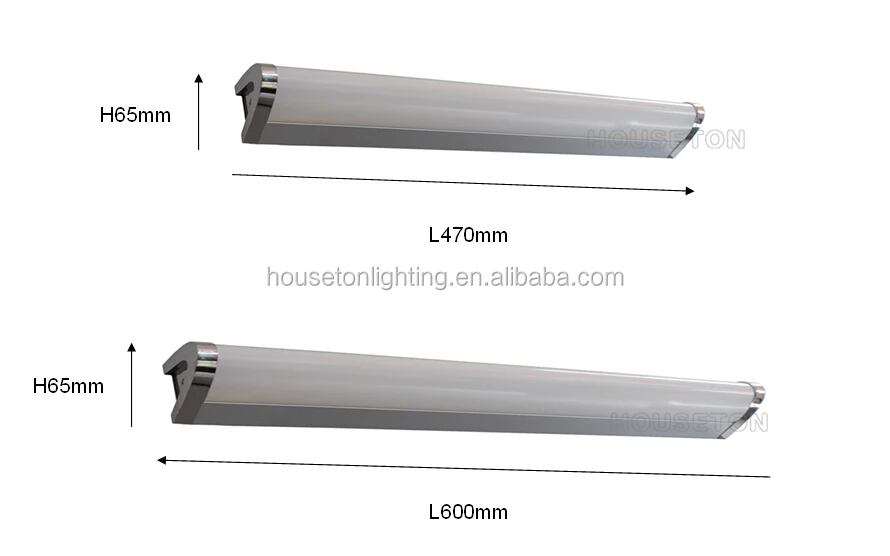 Современный акриловый комнатный алюминиевый светильник для гостиницы, лампа для гостиной, спальни, настенная лампа для ванной, прикроватное зеркало, теплый светильник