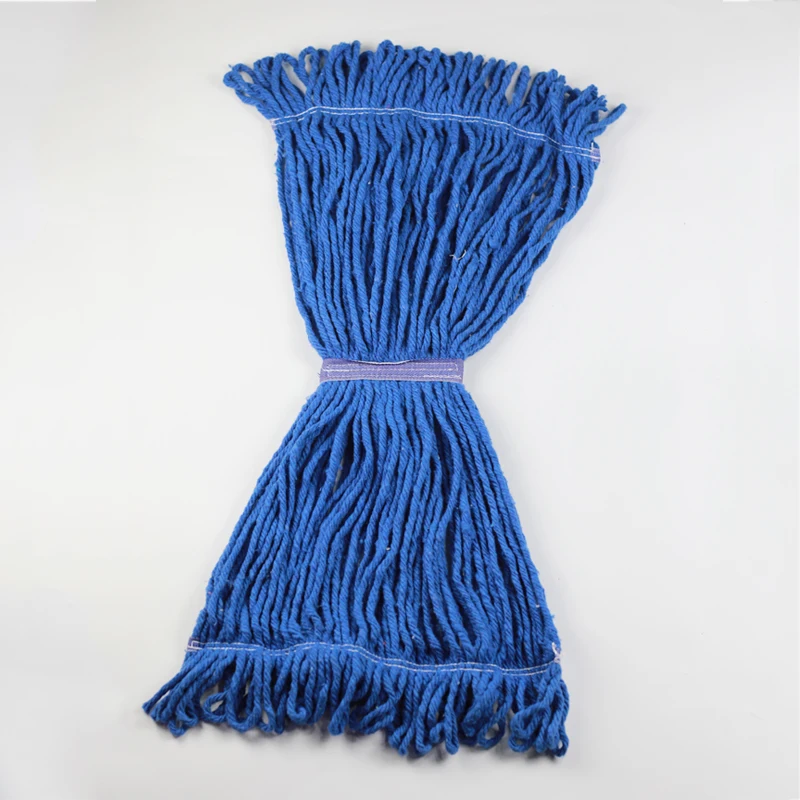 Cheap Cotton Thread Yarn Wet Mop Cleanroom mop head