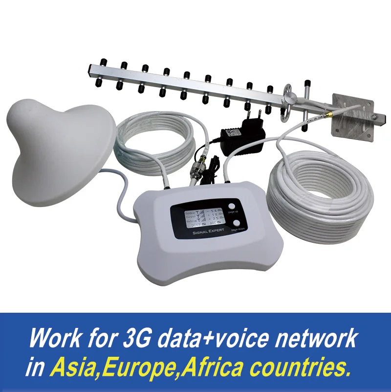  ATNJ китайский простой в установке wcdma 2100 МГц Ретранслятор 3G AS-W3 Усилитель мобильного