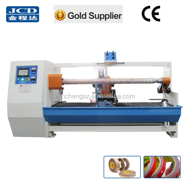 self adhesive VHB double sides tape log roll  automatic slitter machine cutting machine