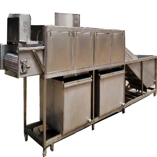 
Commerical Conveyor belt continuous sweet potato roasting machine sweet Potato walnut kernel roasting production line 