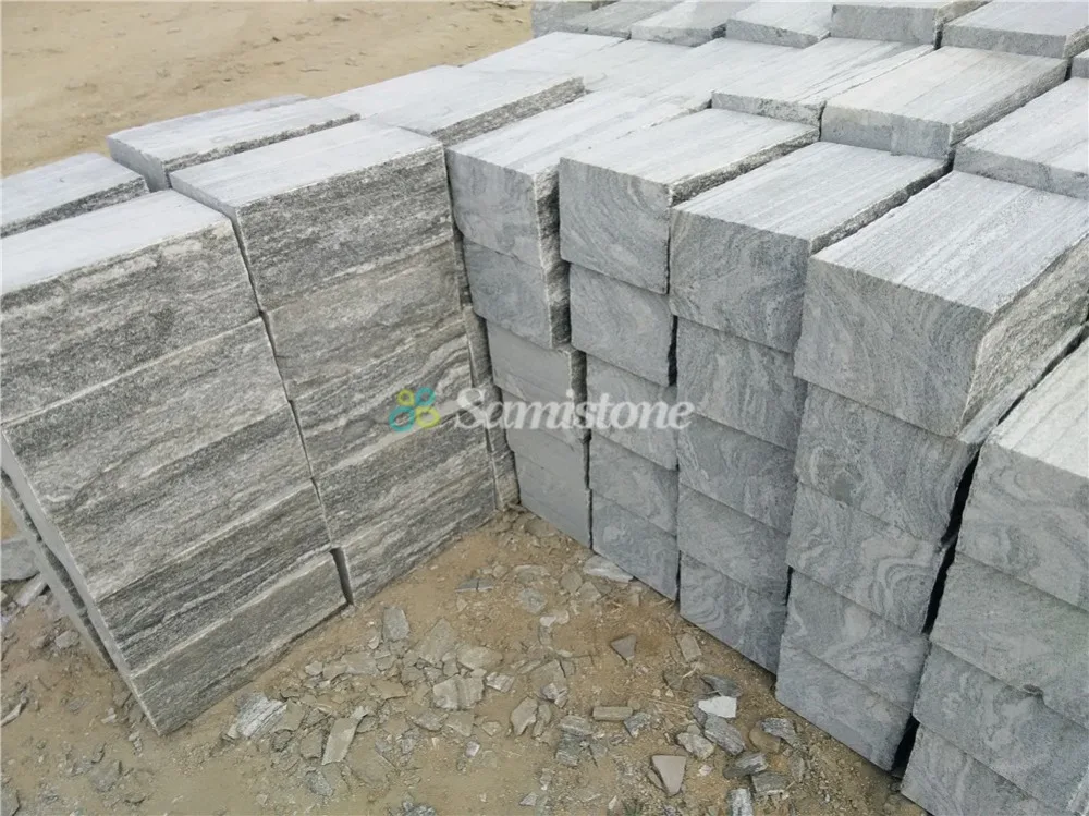 Samistone Outdoor Natural Decorative Grey Granite Wall Stone Culture Stone