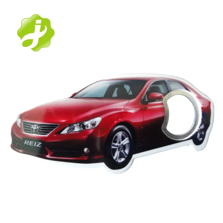 Promotion car shape plastic bottle opener wholesale