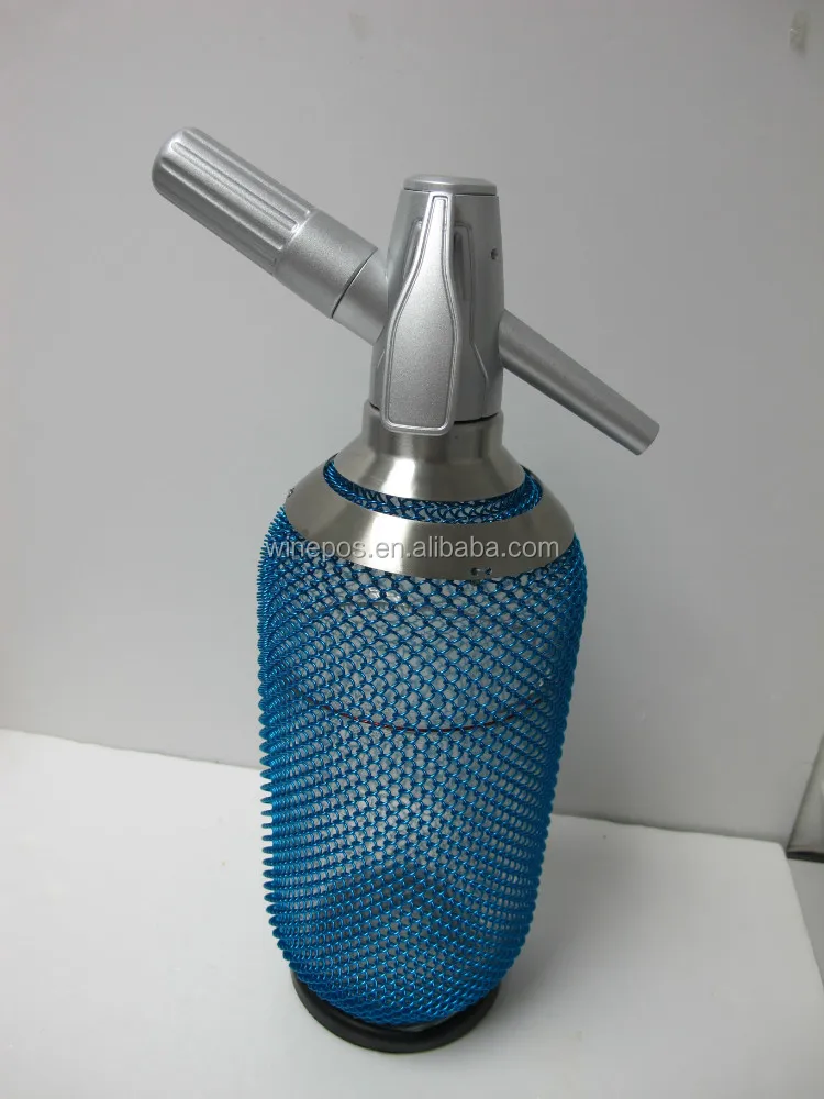 soda siphon, soda bottle, Vintage Glass Soda Siphon