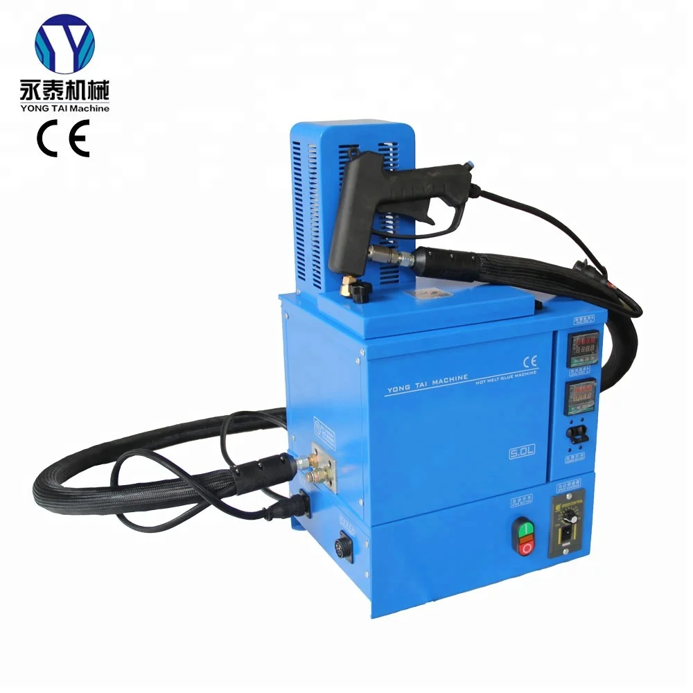 five kilograms hot melt glue machine with hose and handle gun