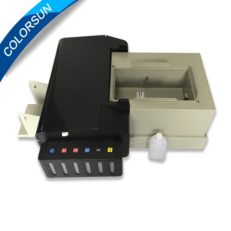 Automatic CD printer for Epson L800 inkjet CD DVD printing machine with 51pcs CD tray free