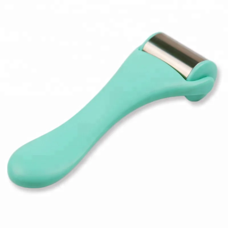 
Private mold beauty home use stainless steel ice roller face massager roller 