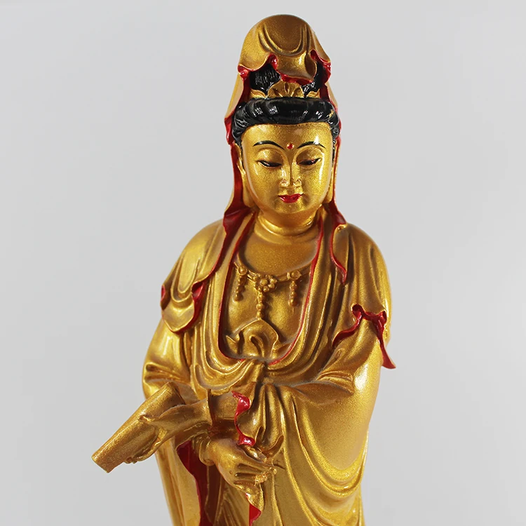 
Resin standing large buddha statue 