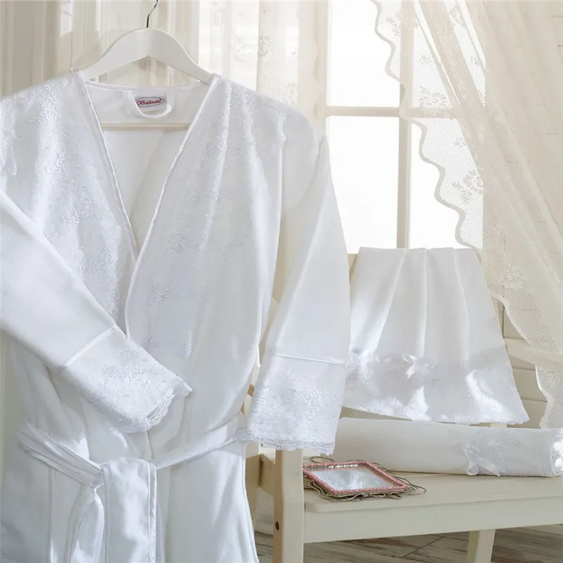 
Wholesale Comfortable Printing 100% Cotton Terry Bathrobe 