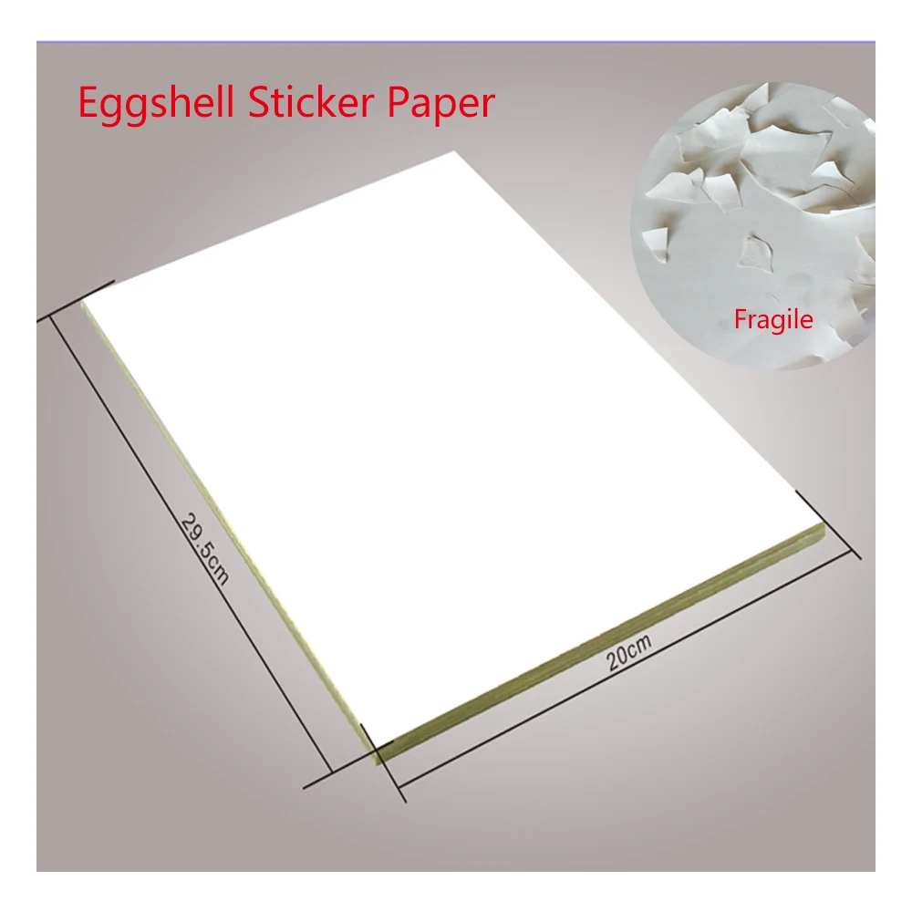 Custom Adhesive Vinyl Label Sticker A4 A5 Waterproof Paper For