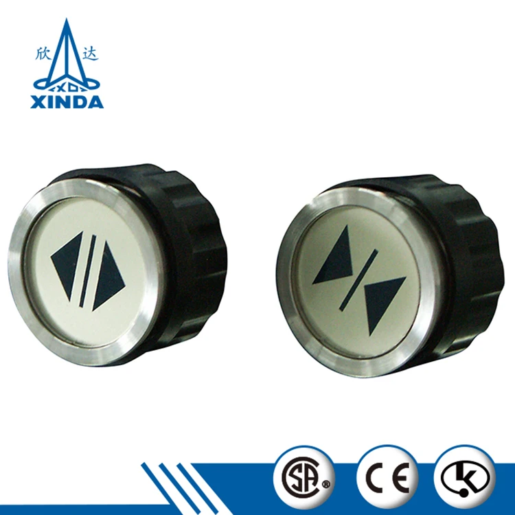Electrical Push Button Switch Elevator Metal Mechanical Buttons