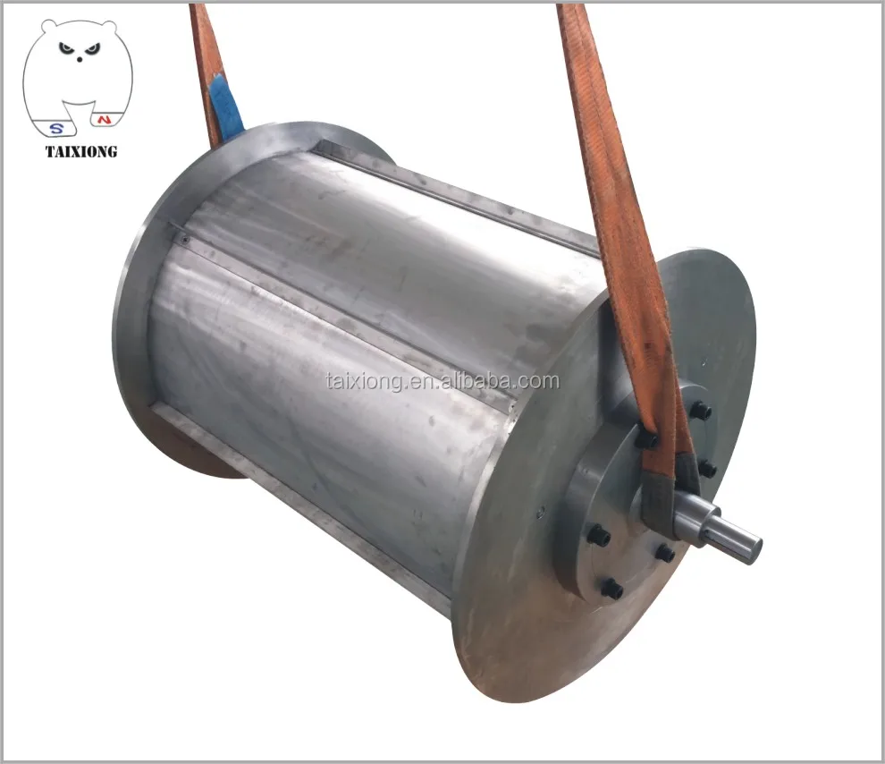 15000 Гаусс редкоземельный магнит постоянный магнитный шкив для ленточного конвейера