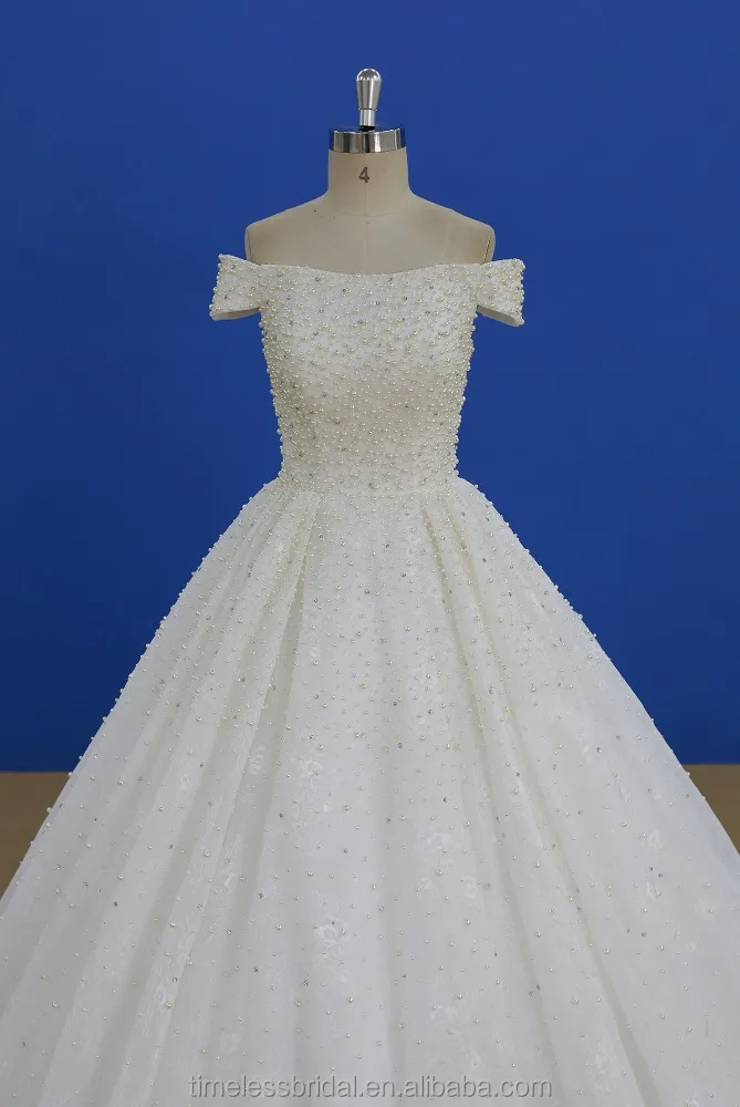 2017 latest real sample top quality egypt wedding dress