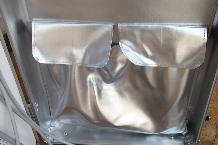 2024 Hot Sale Dental Curing Light Stainless Steel Air Tank Suction Portable Dental Operating Unit With CE And ISO Approved