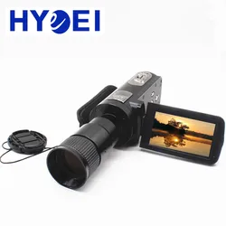 HDD/Flash Memory Media Type and 10X-20x Optical Zoom police worn body camera