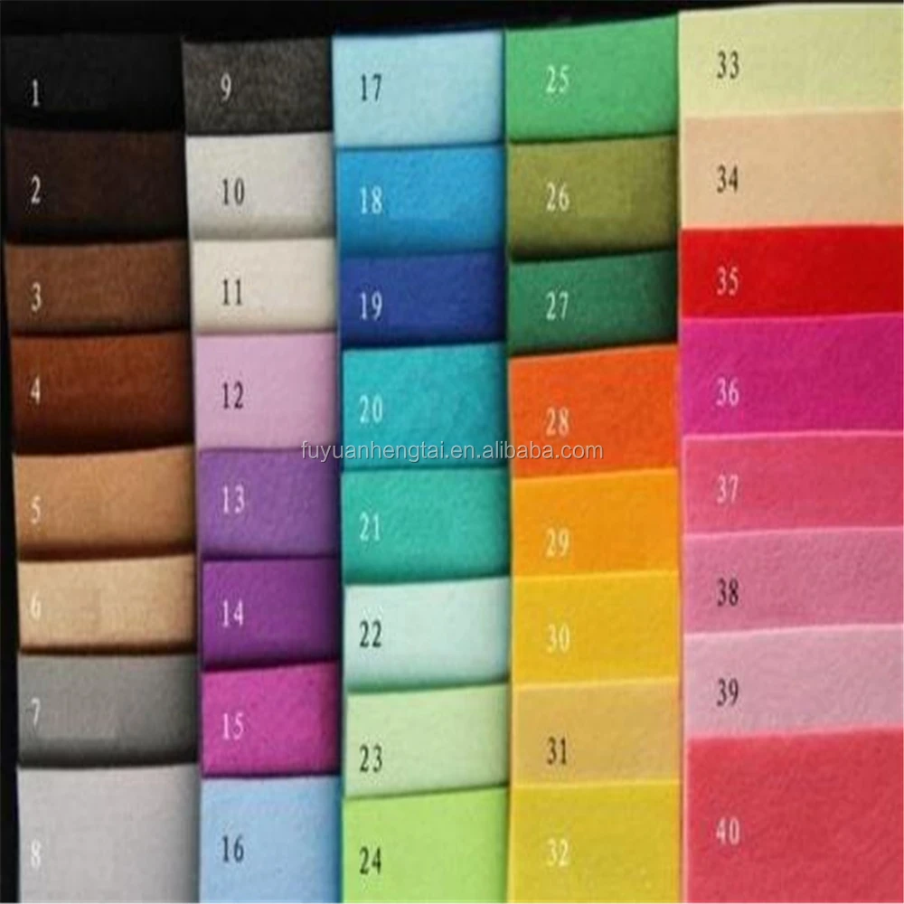 3mm thickness durable hard carpet felt from China