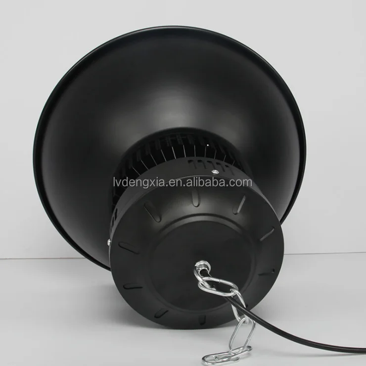 
Long Lifespan China Supplier warehouse lighting 50W 100W 150W Black Case industrial led high bay light lamp 