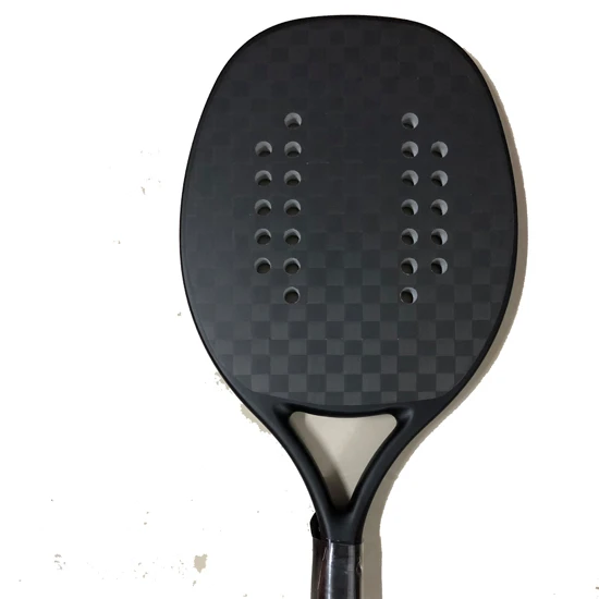Made in China DIY logo graphite carbon beach tennis paddle racket