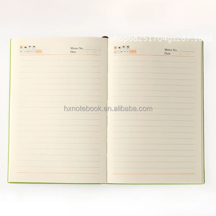 wholes new design PU material cover sofe office or school custom notebook cheap organizer planner agenda weekly planner