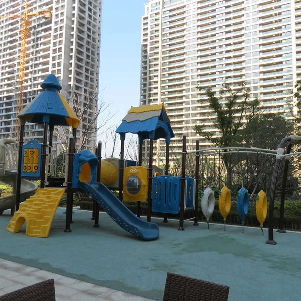 YL-S124 Amusement Park Free Play Equipment Safety Education Outdoor Special Design Playground Slides