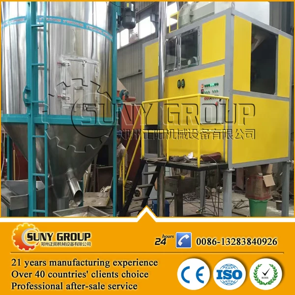 Italy technology mixed plastic PET PVC electrostatic separator/plastic sorting machine