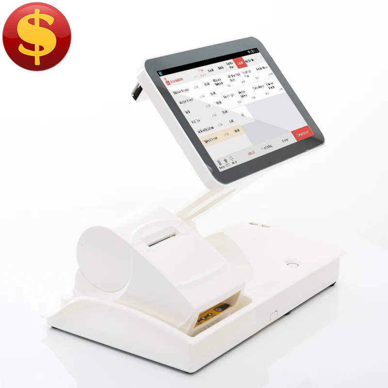 Pos-терминал с двойным сенсорным экраном с программным обеспечением pos