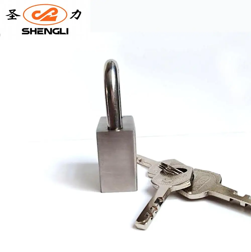 Shengli Brand 40MM Stainless Steel Square Type Waterproof Stainless Steel Vane Padlock
