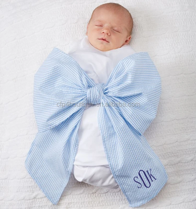 
CFP G014 Stock Monogrammed Maternity Newborn Swaddle Sash 