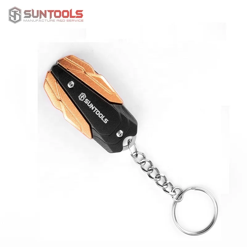Stainless Steel EDC Multi tool Keychain Utiliity Camping Pocket Survival Knife Multi Function Key chain Knives