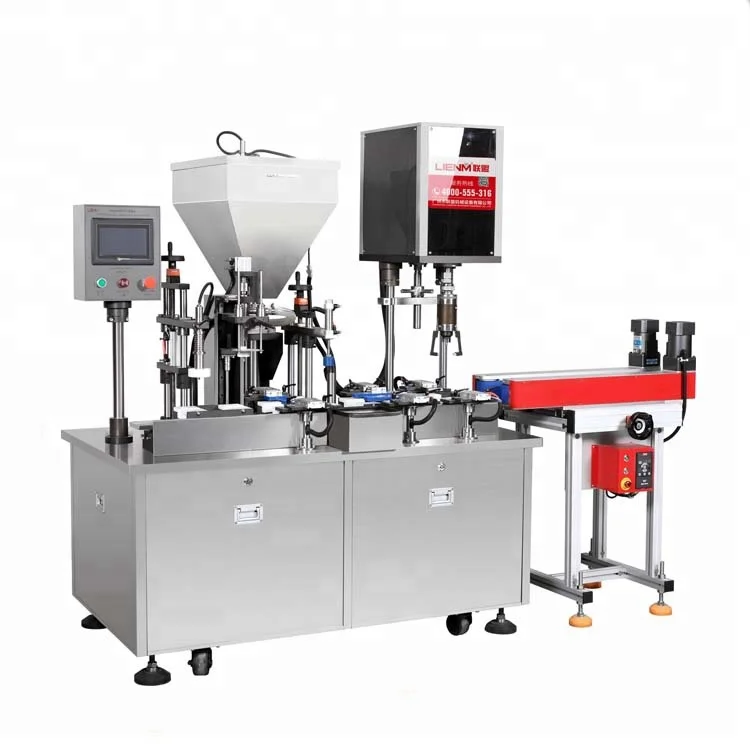 50ml Filling Machine Dead Sea Mud Mask Filling and Capping and Labeling Machine
